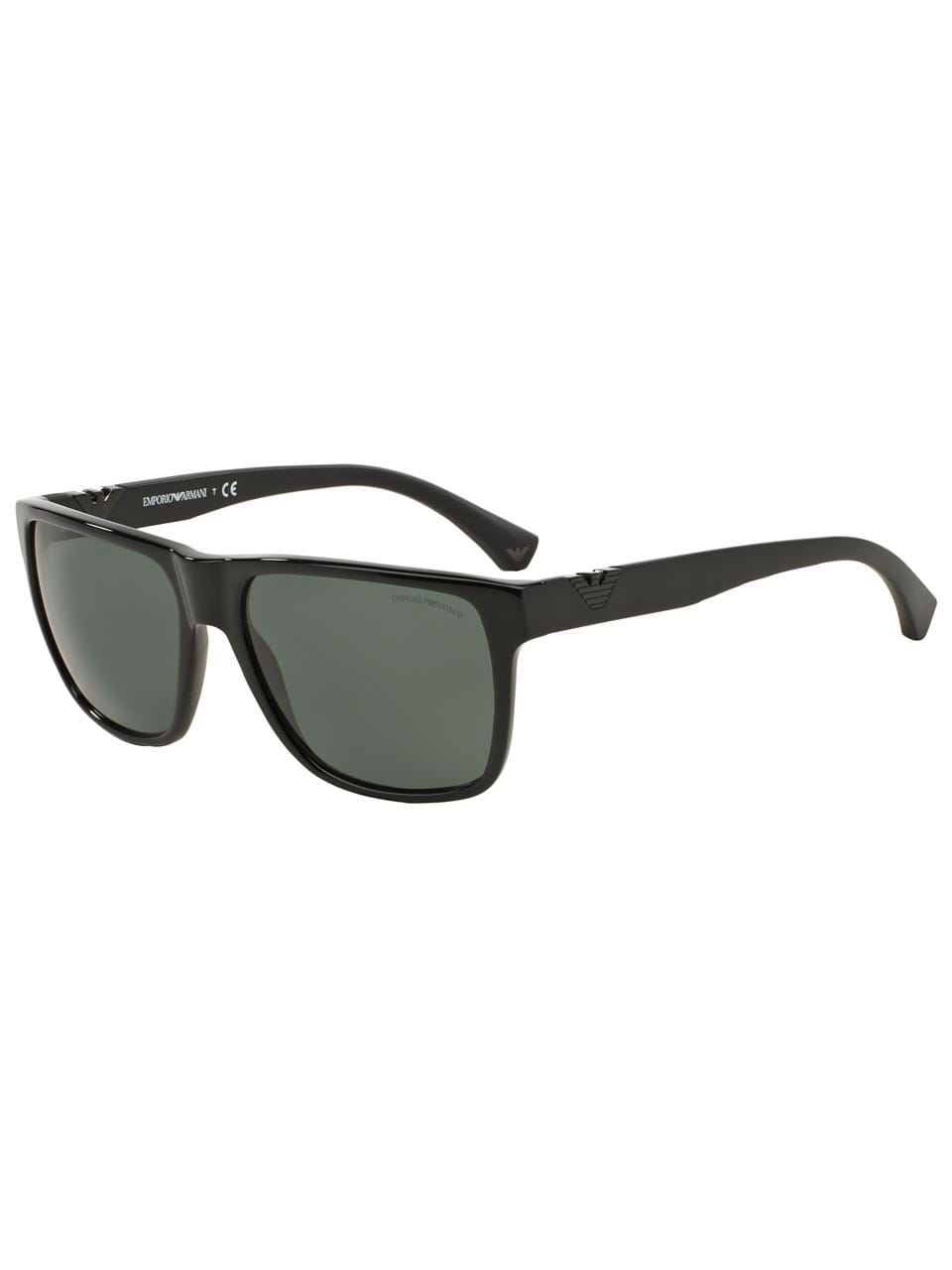 armani men's sunglasses black