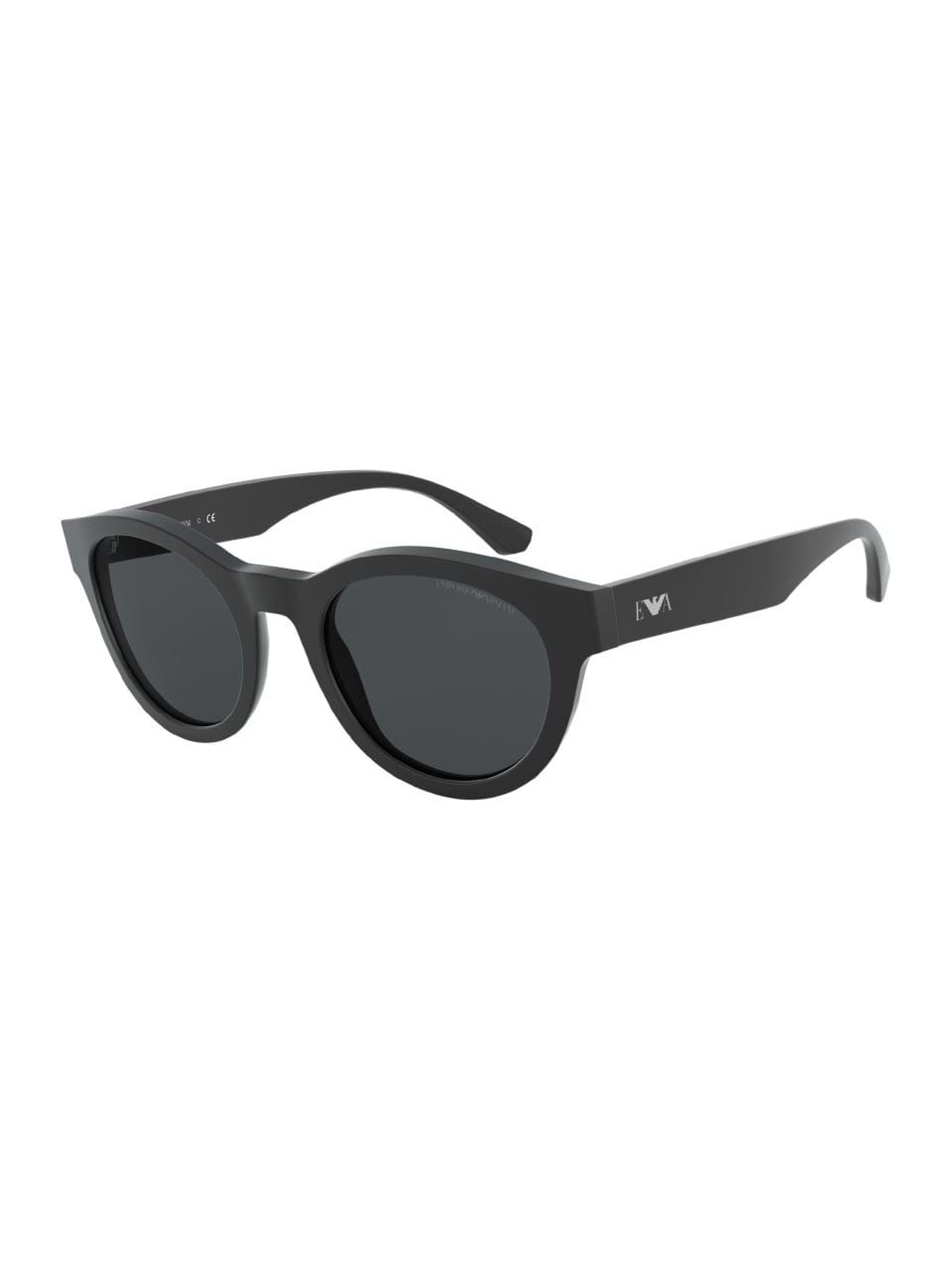 emporio armani men's sunglasses black